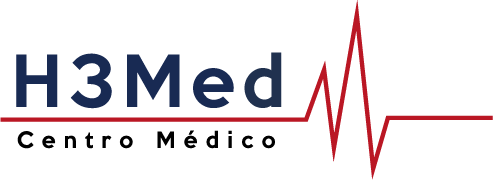 Logomarca do Centro Medico H3Med colorido